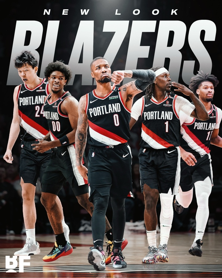 赛后波特兰开拓者调整名单以备欧篮联；刷新队史纪录环节打磨；底气十足；赛季目标并未改变的简单介绍